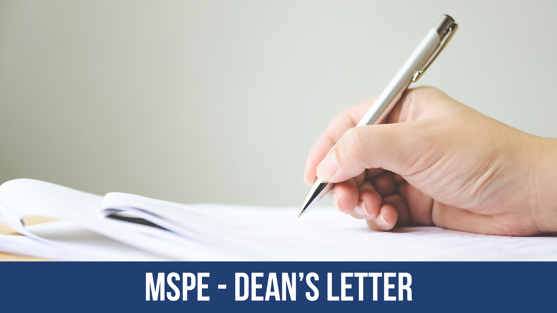 MSPE Deans Letter at RVU
