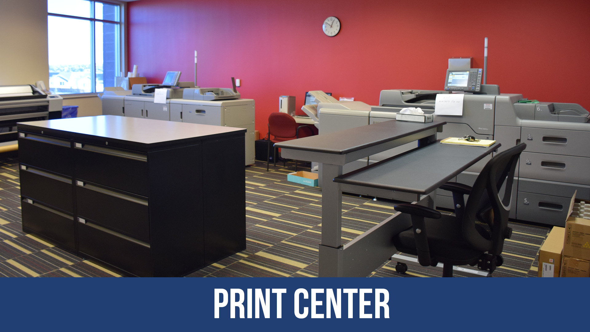 Print Center at RVU