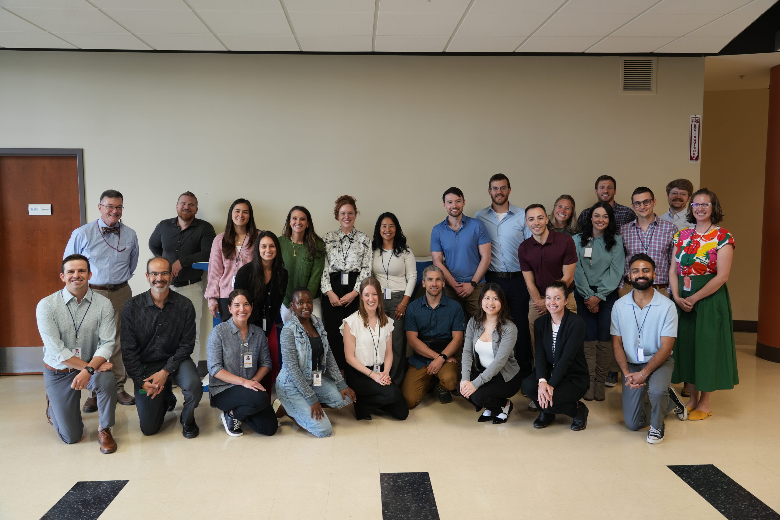 Group photo of first DNAP cohort and DNAP faculty