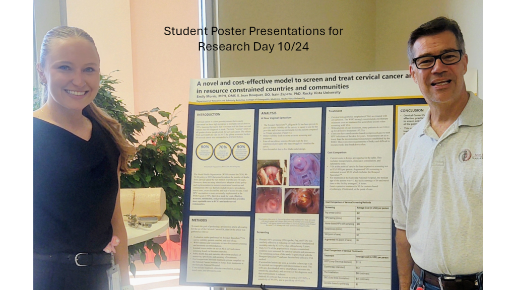 RVU Faculty and Student Publish Article on New Cervical Cancer Screening Model